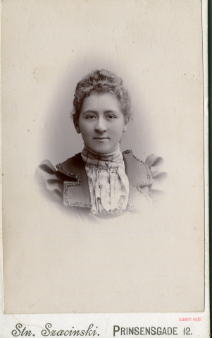 Bilde fra et album - tilhørte Anna Olsen 1. oktober 1899 (14) – Kopi